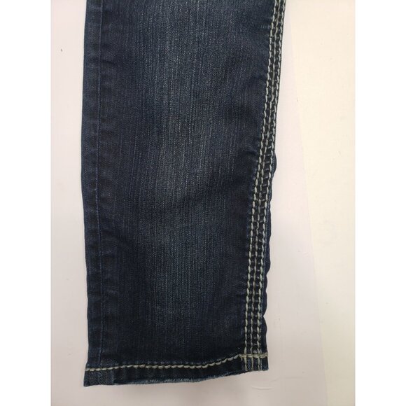 Silver Jeans Tuesday Mid Rise Skinny Womens Size W25 L31 Dark Wash Pre Owned - Picture 4 of 11